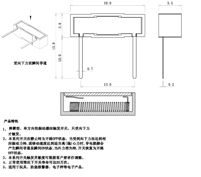 SW-280灵敏度功能详细内容介绍
