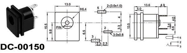 DC-015电源插座