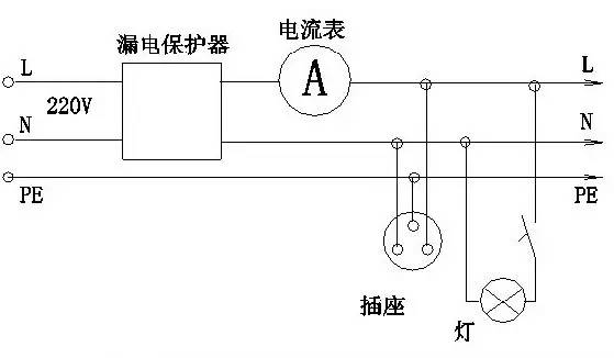 漏电原理图