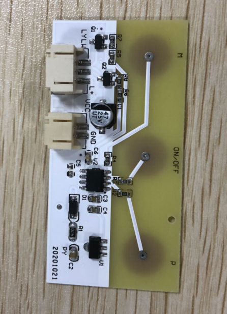 2个连接器主板