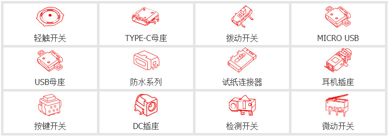 防水电子元器件